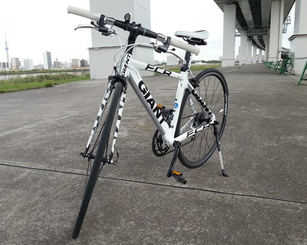 【美品】ロードバイク GIANT FCR1 カスタム スタンドSET 自転車本体 自転車 スポーツ・レジャー 工場直送